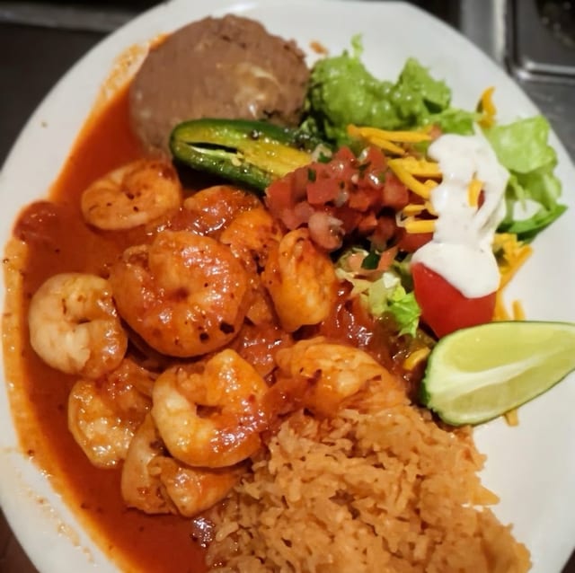 Camarones a La Diabla.