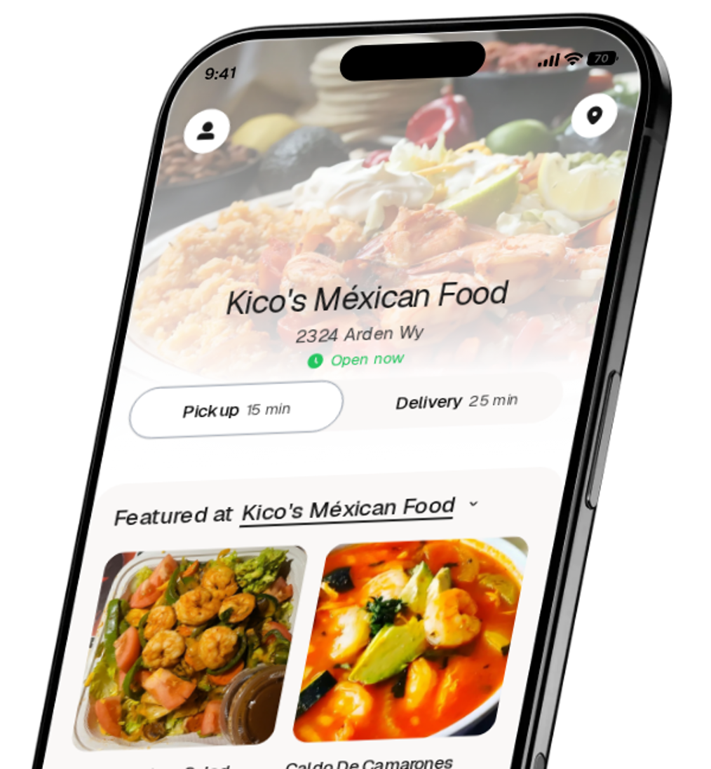 Kico's Méxican Food app preview