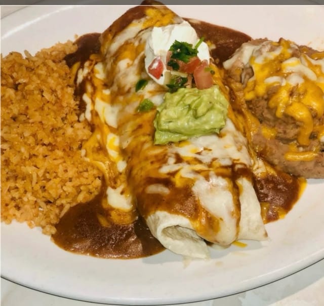 Original Macho Burrito.