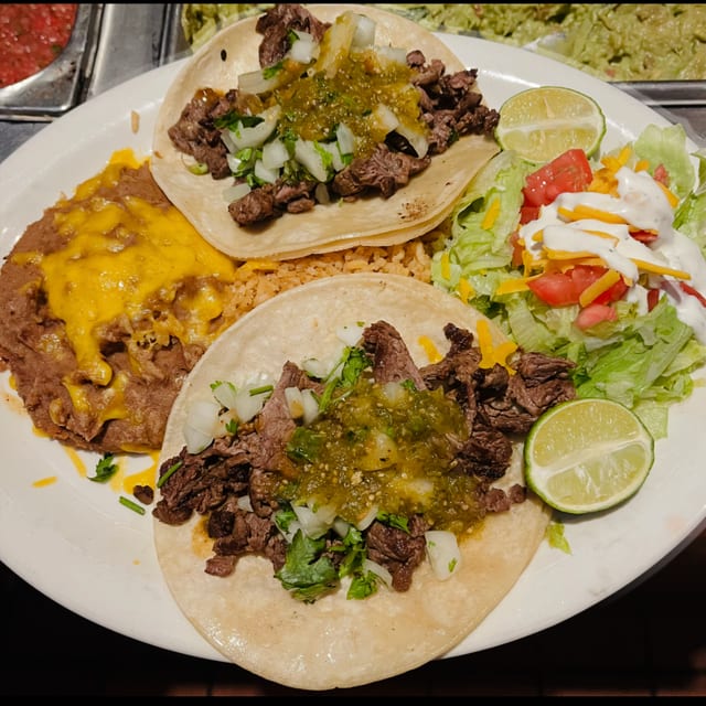 Carne Asada Tacos.