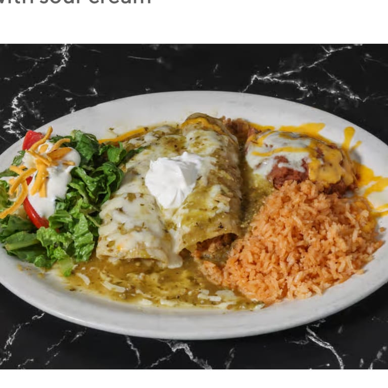Authentic Enchiladas Suizas and Mexican Favorites