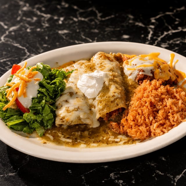 Enchiladas Suizas.