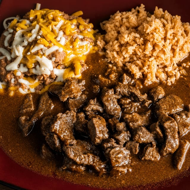 Chile Colorado Dinner.