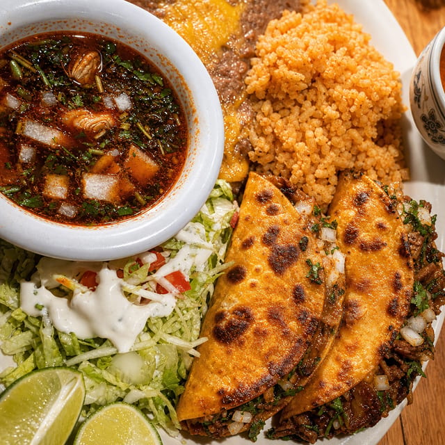 Quesabirria Tacos & Consome.